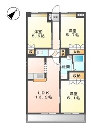 メルヴェイユの物件間取画像